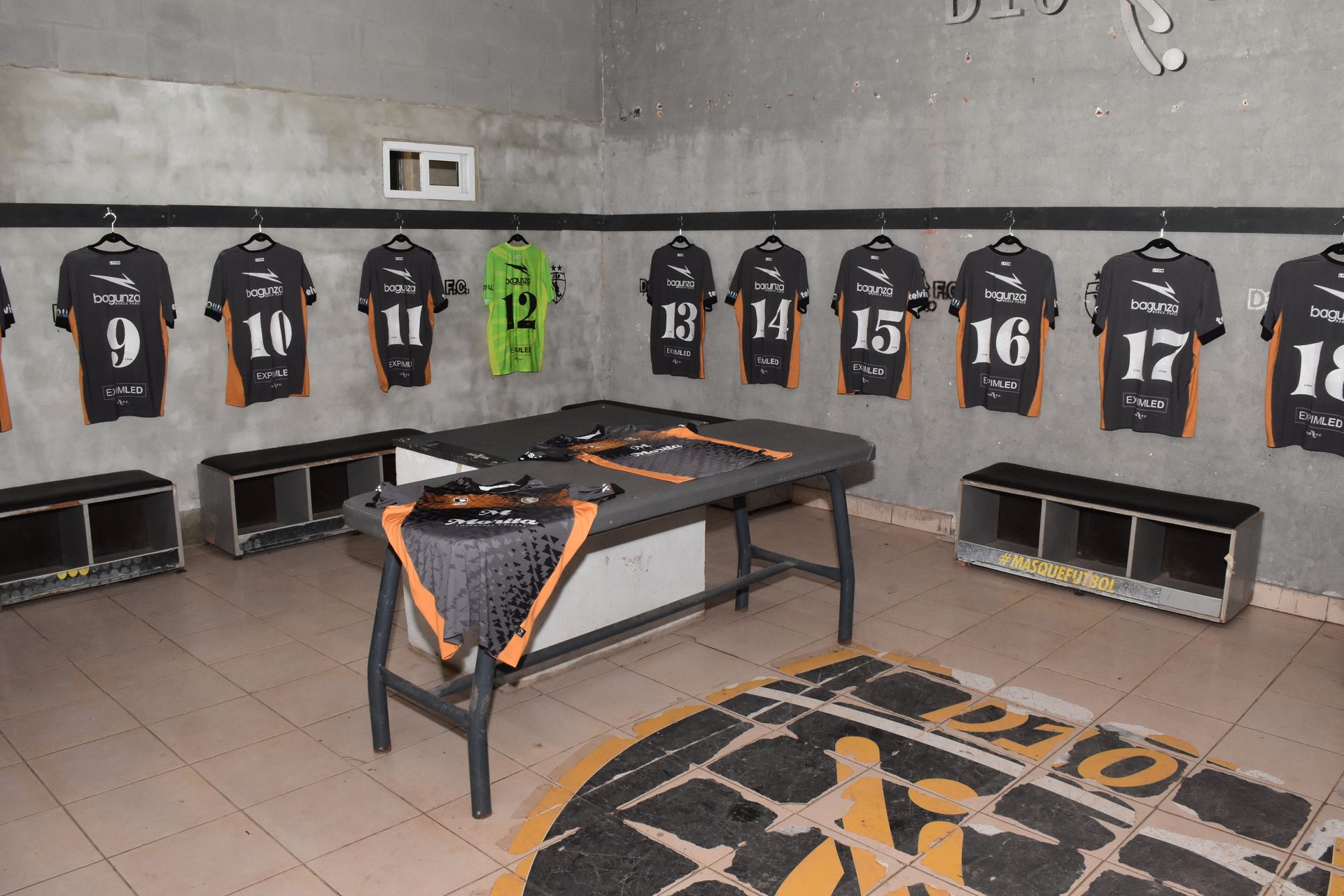 Cancha de fútbol en el predio D10